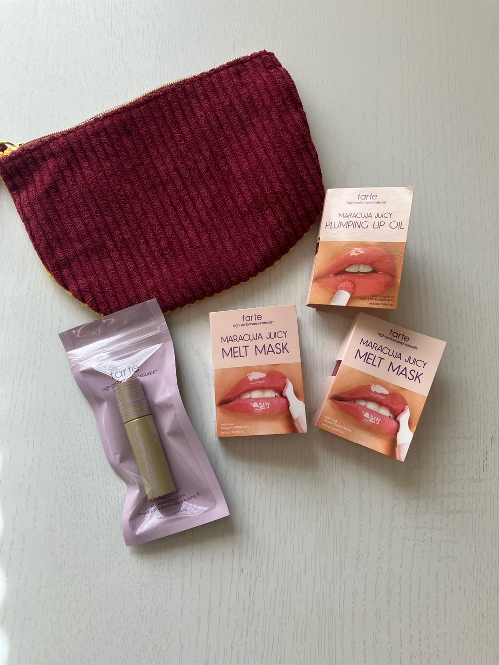 Tarte 4 Piece Set (Travel Size)  + Ipsy Bag